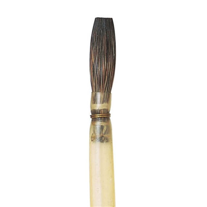 Da Vinci Squirrel Hair Square End Tile Ceramic Porcelain Shading Brush Series 600 No:8 - 1