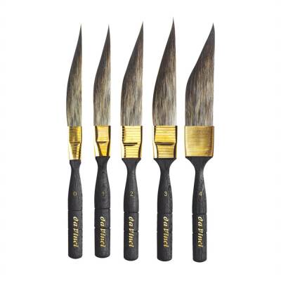 Da Vinci Synthetic Extra Long Sword Line Sign Writing Brush Series 703 No:4 (1)