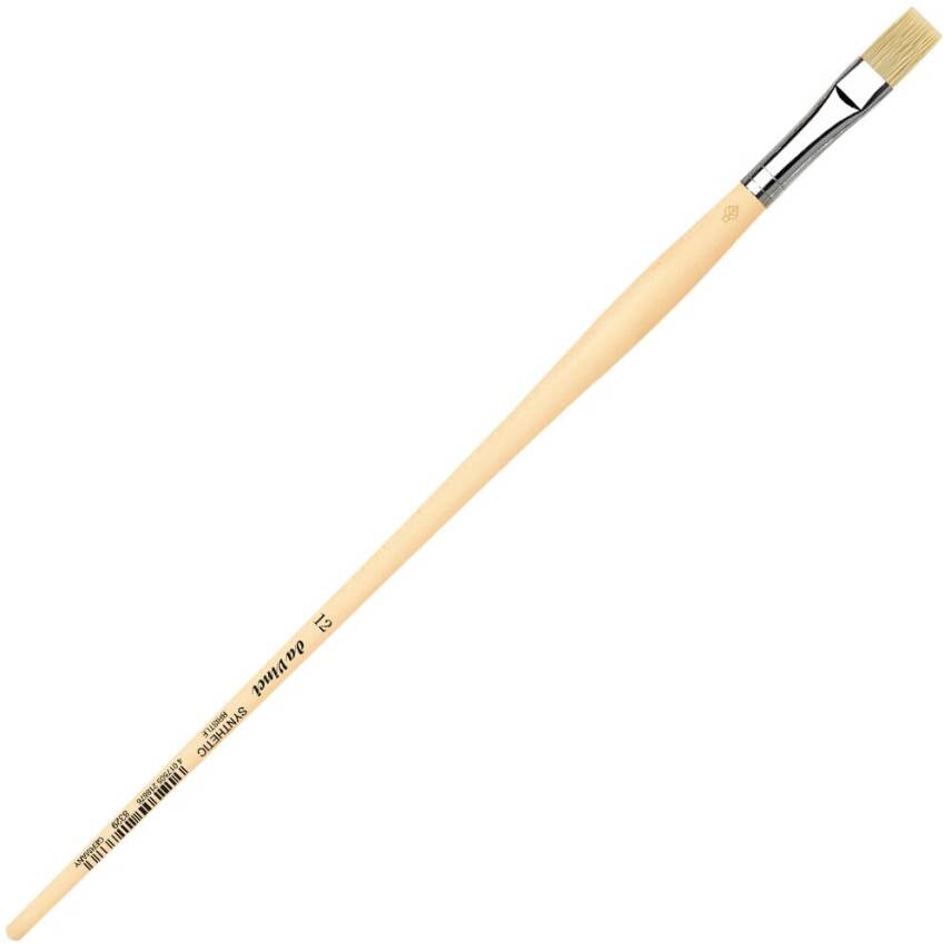 Da Vinci Synthetic Flat Acrylic and Oil Paint Brush Series 8329 No:12 - 1