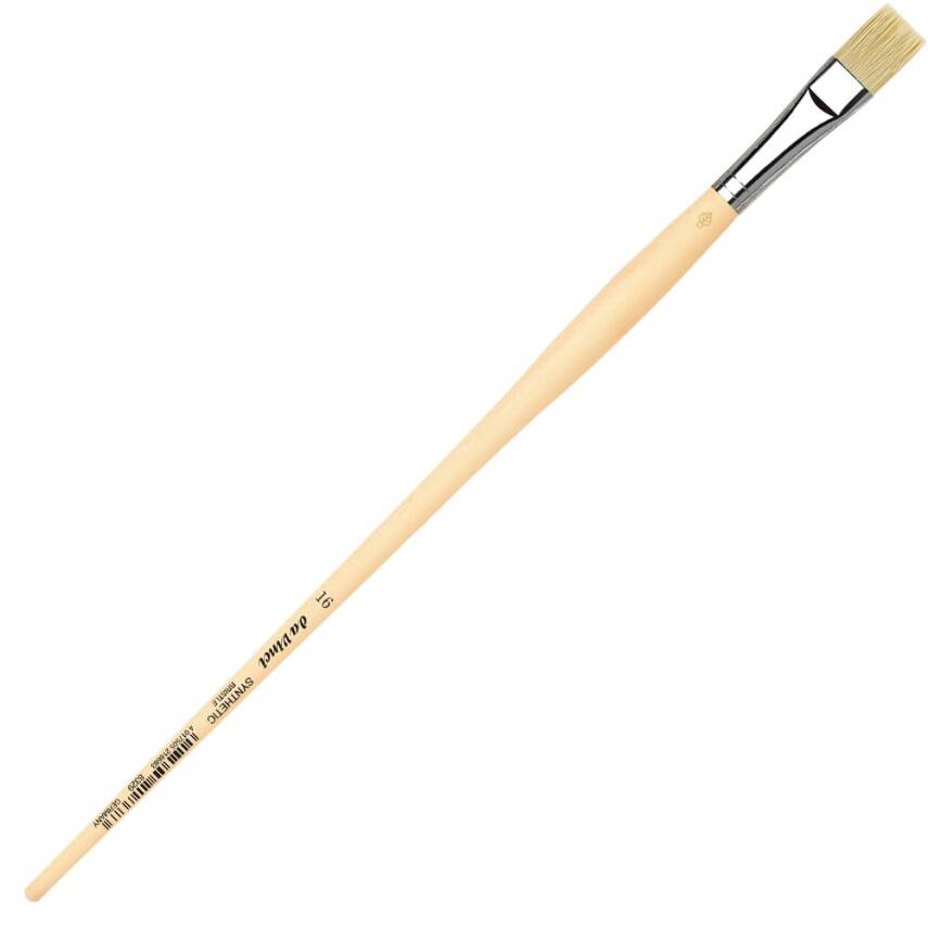 Da Vinci Synthetic Flat Acrylic and Oil Paint Brush Series 8329 No:16 - 1