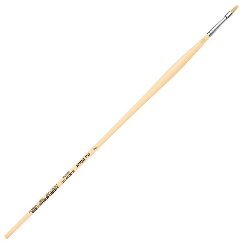 Da Vinci Synthetic Flat Acrylic and Oil Paint Brush Series 8329 No:2 - 1