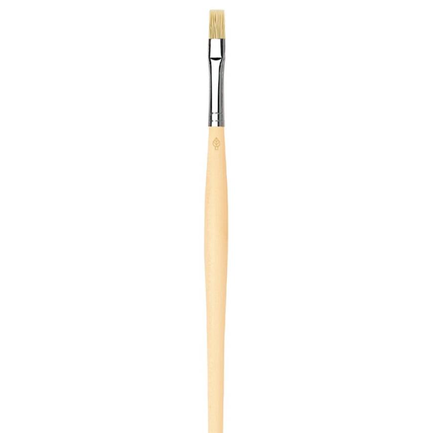 Da Vinci Synthetic Flat Acrylic and Oil Paint Brush Series 8329 No:6 - 2