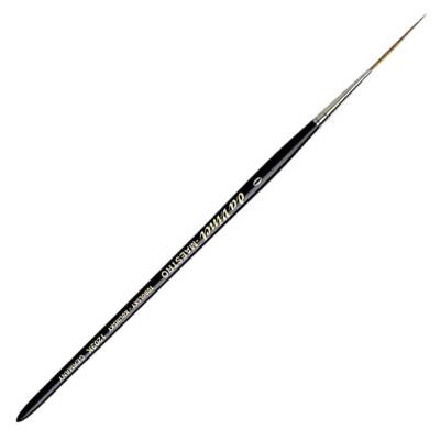 Da Vinci Toboslky Kolinsky Liner Sign and Line Brush Series 1203K No:0 - 1