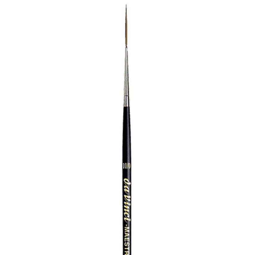 Da Vinci Toboslky Kolinsky Liner Sign and Line Brush Series 1203K No:10/0 - 2