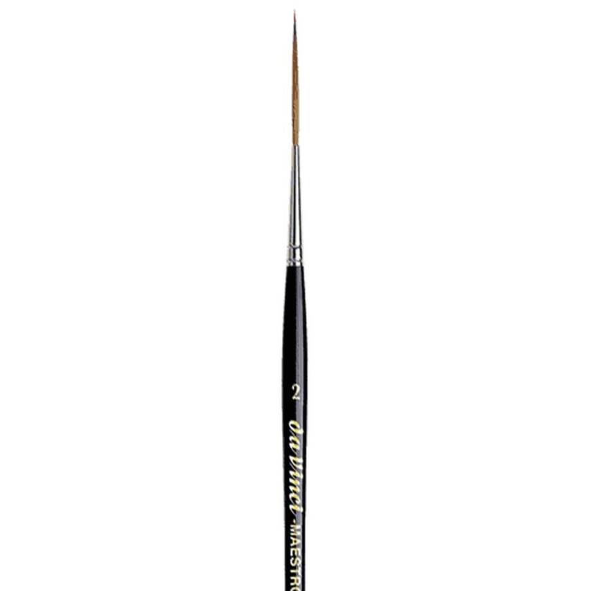 Da Vinci Toboslky Kolinsky Liner Sign and Line Brush Series 1203K No:2 - 2