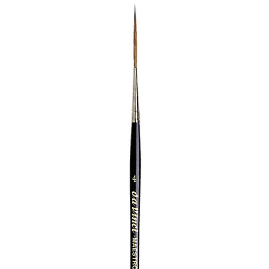 Da Vinci Toboslky Kolinsky Liner Sign and Line Brush Series 1203K No:4 - 2