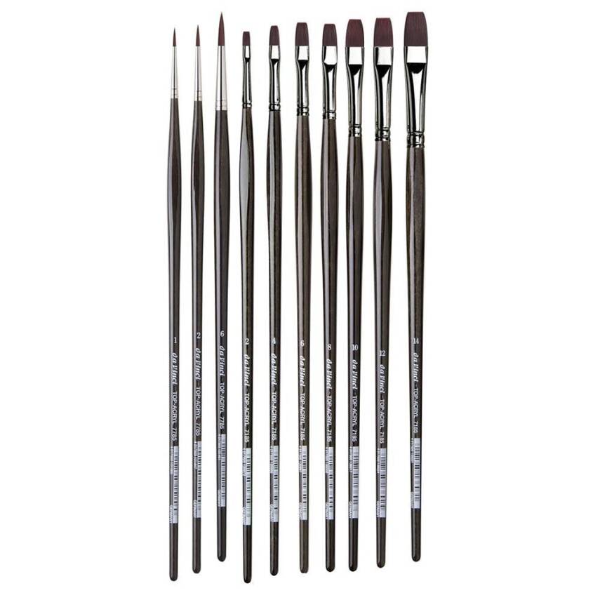 Da Vinci Top-Acryl Akrilik ve Yağlı Boya Hediyelik Fırça Seti Seri 5405 - 2