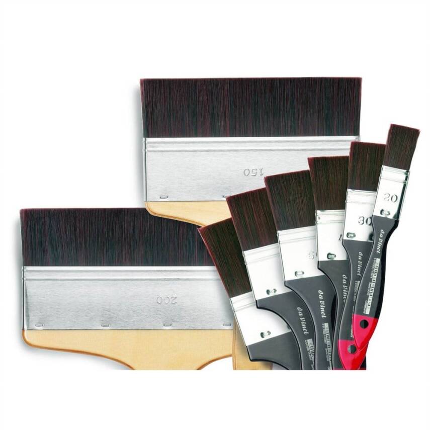 Da Vinci Top Acryl Sentetik Düz Uçlu Geniş Yüzey Fırçası Seri 5040 No:20 - 2
