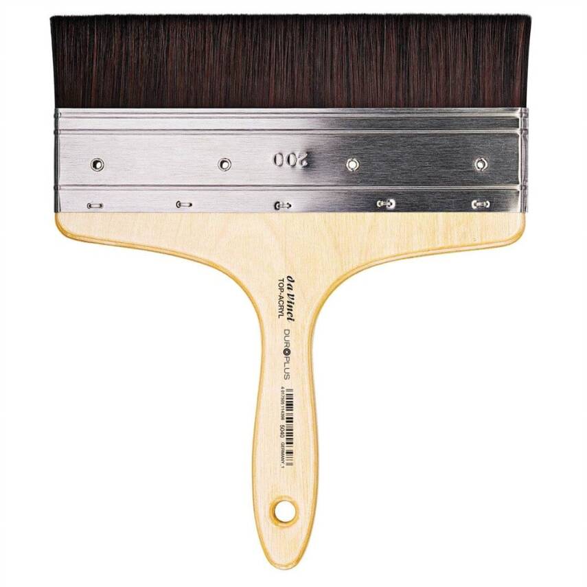 Da Vinci Top Acryl Sentetik Düz Uçlu Geniş Yüzey Fırçası Seri 5040 No:20 - 3