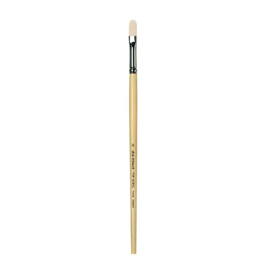 Da Vinci Top Acryl Sentetik Kedi Dili Akrilik Boya Ve Yağlı Boya Fırçası Seri 7482 No:16 - 1