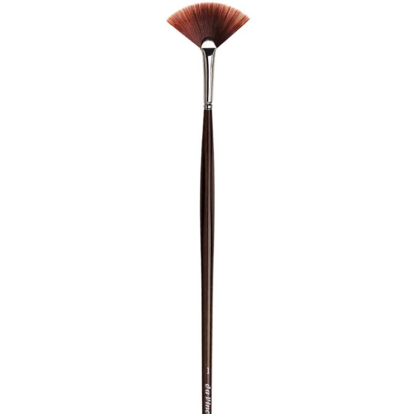 Da Vinci Top Acryl Sentetik Yelpaze Akrilik Boya Ve Yağlı Boya Fırçası Seri 485 No:1 - 2