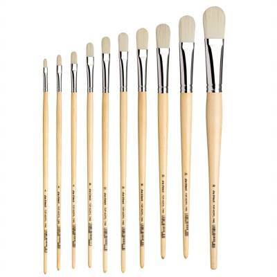 Da Vinci Top Acryl Synthetic Filbert-Shape Acrylic and Oil Paint Brush Series 7482 No:10 - 5