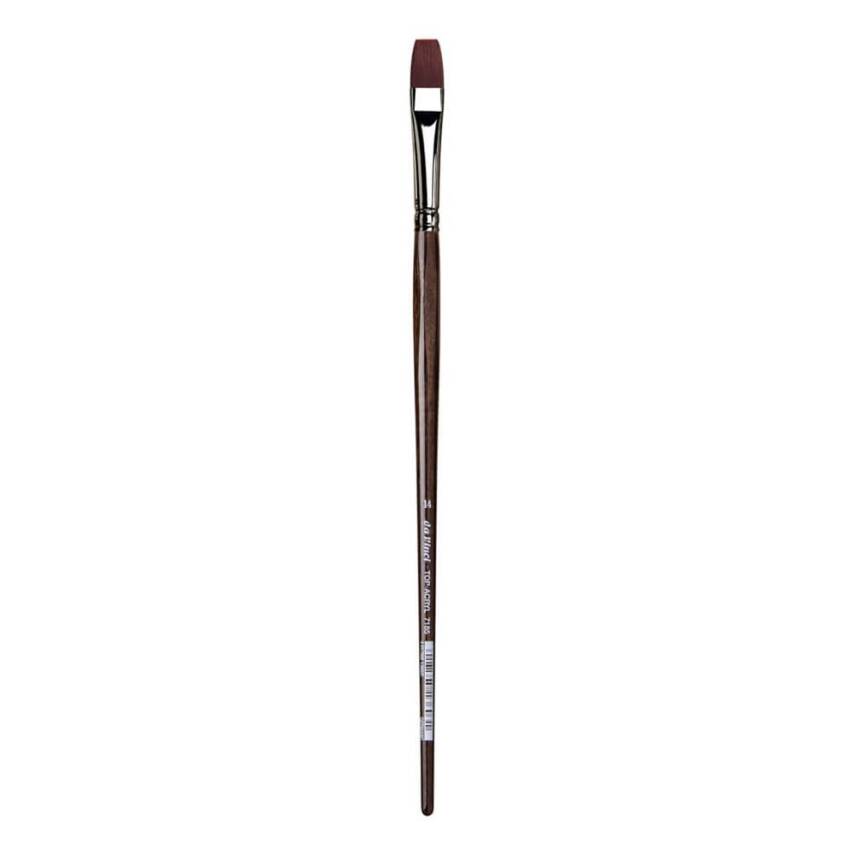 Da Vinci Top Acryl Synthetic Flat Acrylic and Oil Paint Brush Series 7185 No: 24 - 1