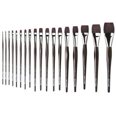 Da Vinci Top Acryl Synthetic Flat Acrylic and Oil Paint Brush Series 7185 No:20 - 3