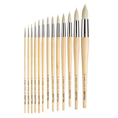 Da Vinci Top Acryl Synthetic Round Acrylic and Oil Paint Brush Series 7782 No: 50 - 4