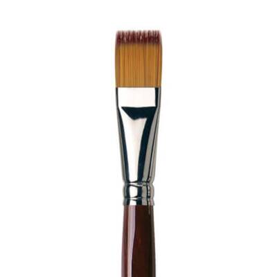 Da Vinci Vario Tip Synthetic Flat Watercolor and Hobby Craft Brush Series 1381 No:16