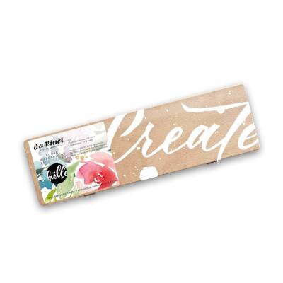 Da Vinci Wooden Box Frau Hölle Brush Set Series 4199 - 1