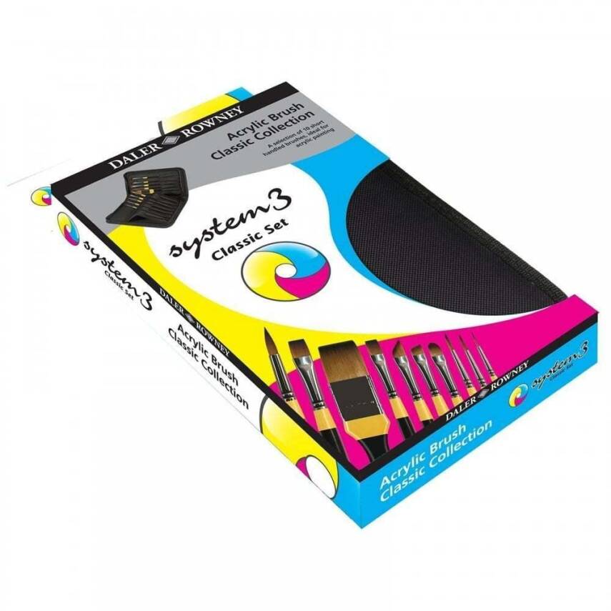 Daler Rowney Acrylic Brush Classic Collection - 1