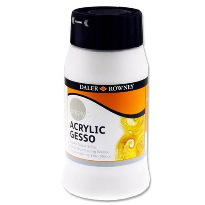 Daler Rowney Acrylic Gesso (Simply Acrylic Gesso) 500 ml - 1
