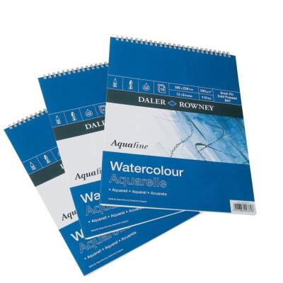 Daler Rowney Aquafıne Spıral.300Gr 30X23Cm. (12X9") 12Sht. - 2