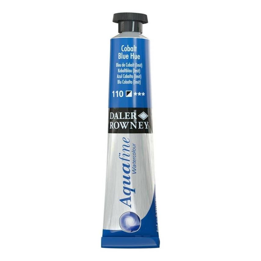 Daler Rowney Aquafine Watercolour 8ml Tube 110 Cobalt Blue - 1