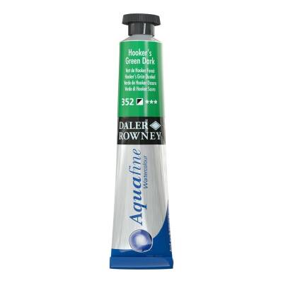 Daler Rowney Aquafine Watercolour 8ml Tube 352 Hooker's Green Dark