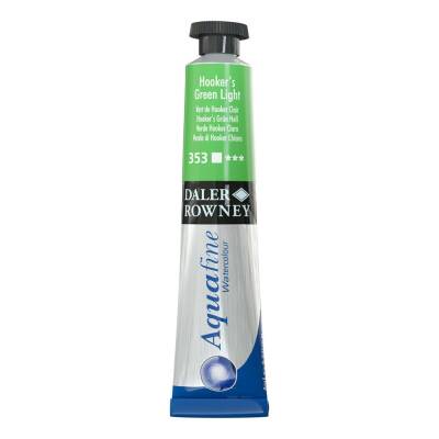 Daler Rowney Aquafine Watercolour 8ml Tube 353 Hooker's Green Light