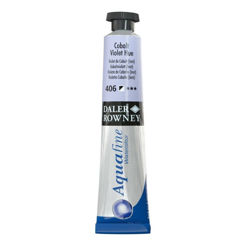 Daler Rowney Aquafine Watercolour 8ml Tube 406 Cobalt Violet Hue - 1