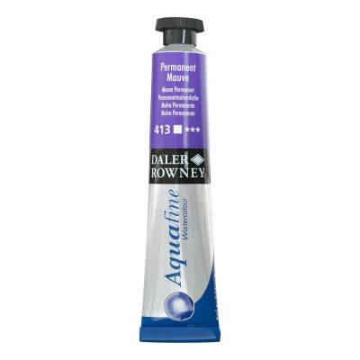 Daler Rowney Aquafine Watercolour 8ml Tube 413 Permanent Mauve