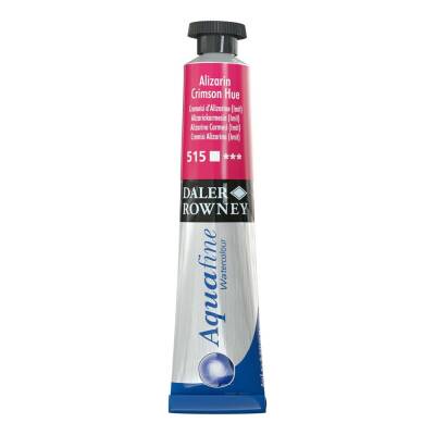 Daler Rowney Aquafine Watercolour 8ml Tube 515 Alizarin Crimson Hue