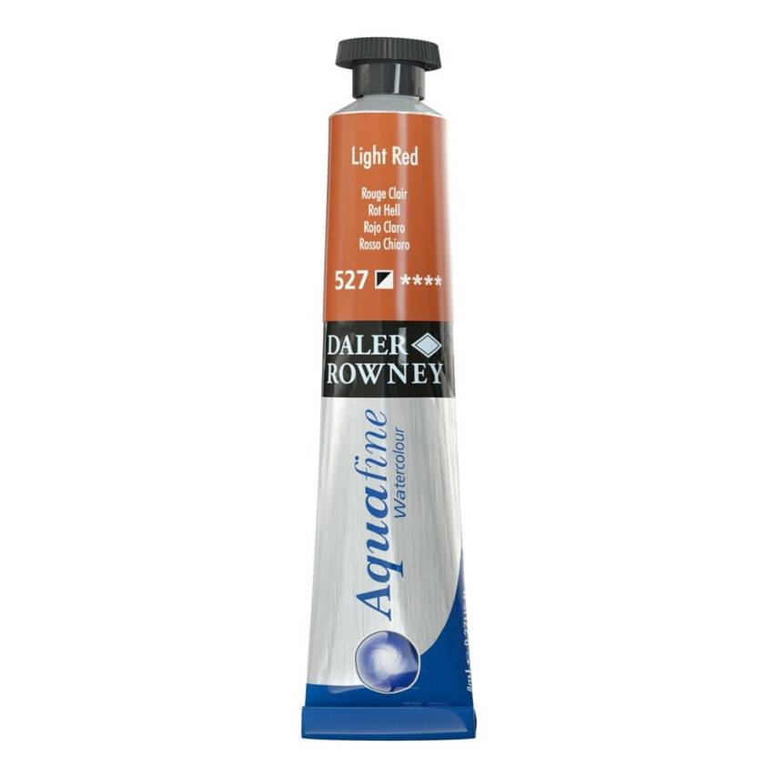 Daler Rowney Aquafine Watercolour 8ml Tube 527 Light Red - 1