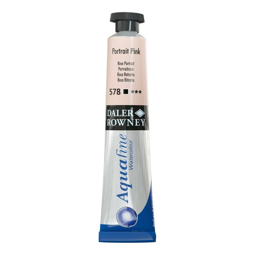 Daler Rowney Aquafine Watercolour 8ml Tube 578 Portrait Pink - 1