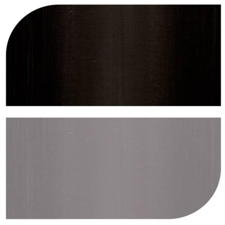 Daler Rowney Georgian Oil Paint 225 ml 034 Ivory Black - 2