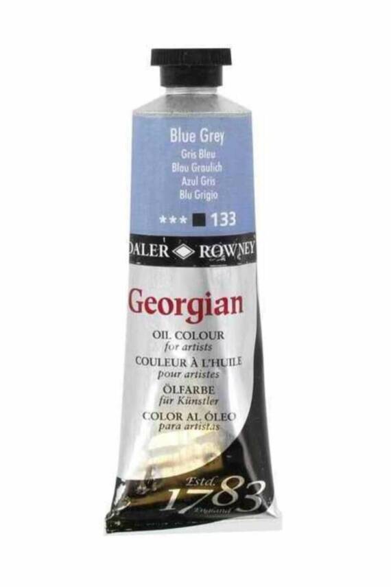 Daler Rowney Georgian Oil Paint 38 ml 133 Blue Grey - 1