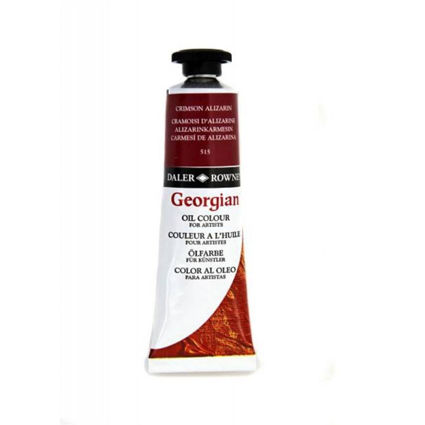 Daler Rowney Georgian Oil Paint 38 ml 515 Alizarin Crimson - 1