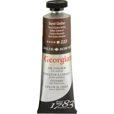 Daler Rowney Georgian Oil Paint 38 ml Burnt Umber