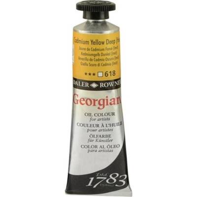 Daler Rowney Georgian Oil Paint 38 ml Cad Yellow Deep Hue