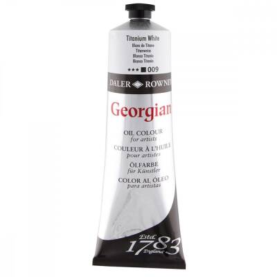 Daler Rowney Georgian Yağlı Boya 225 ml 009 Titanium White - 1
