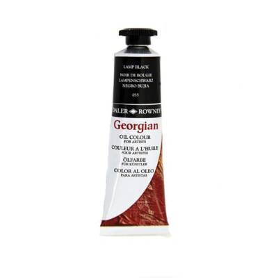 Daler Rowney Georgian Yağlı Boya 225 ml 035 Lamp Black - 1
