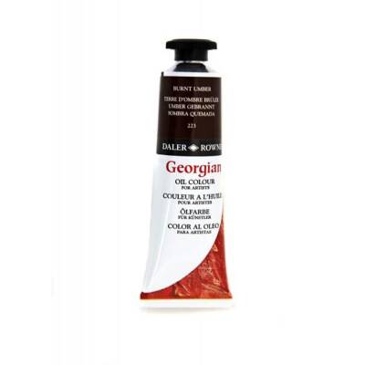 Daler Rowney Georgian Yağlı Boya 225 ml 223 Burnt Umber - 1
