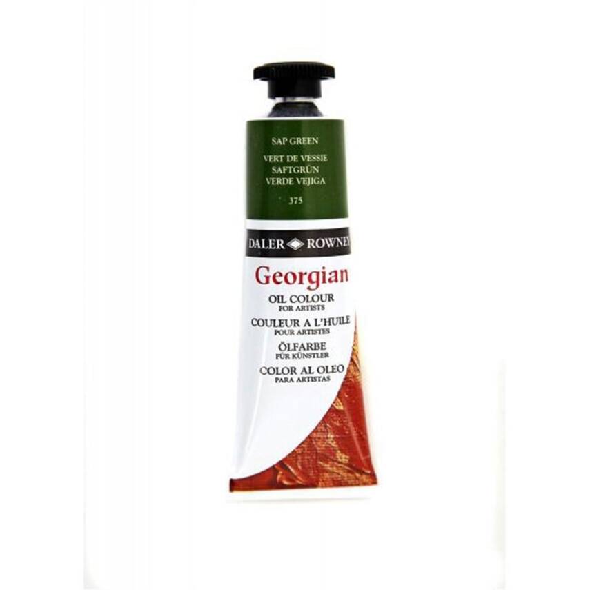 Daler Rowney Georgian Yağlı Boya 225 ml 375 Sap Green - 1