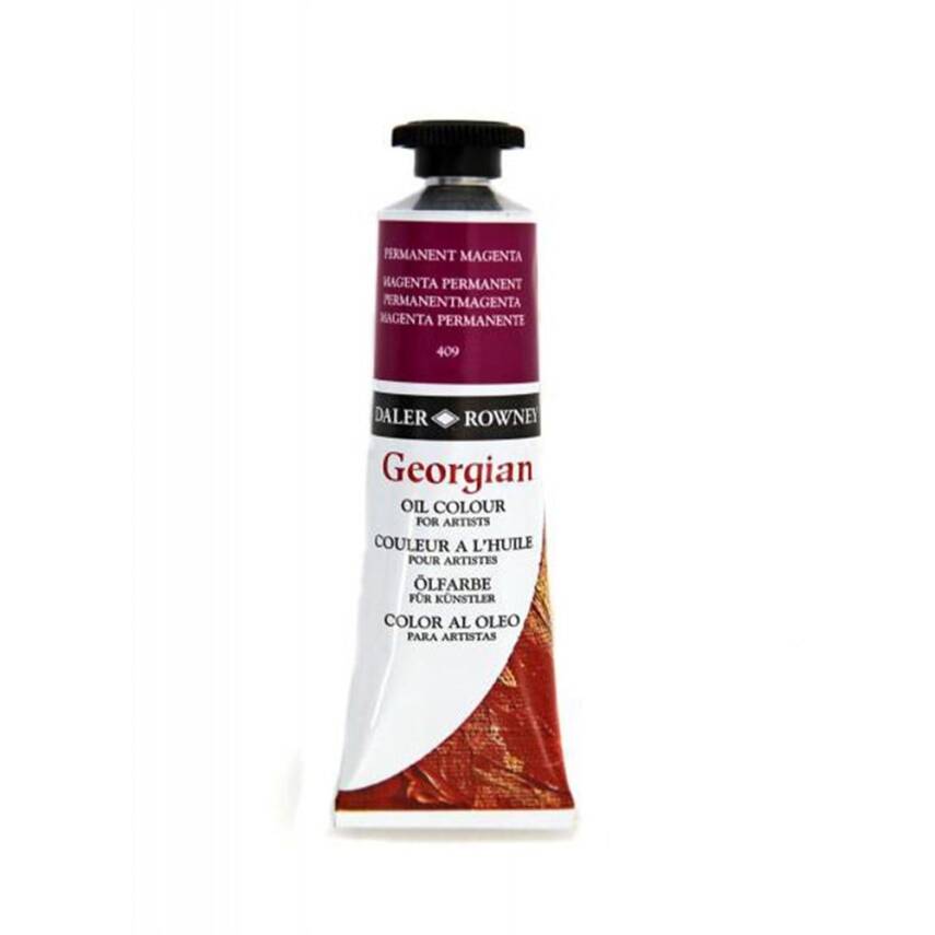 Daler Rowney Georgian Yağlı Boya 225 ml 409 Primary Magenta - 1