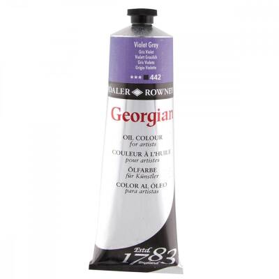 Daler Rowney Georgian Yağlı Boya 225 ml 442 Violet Grey - 1