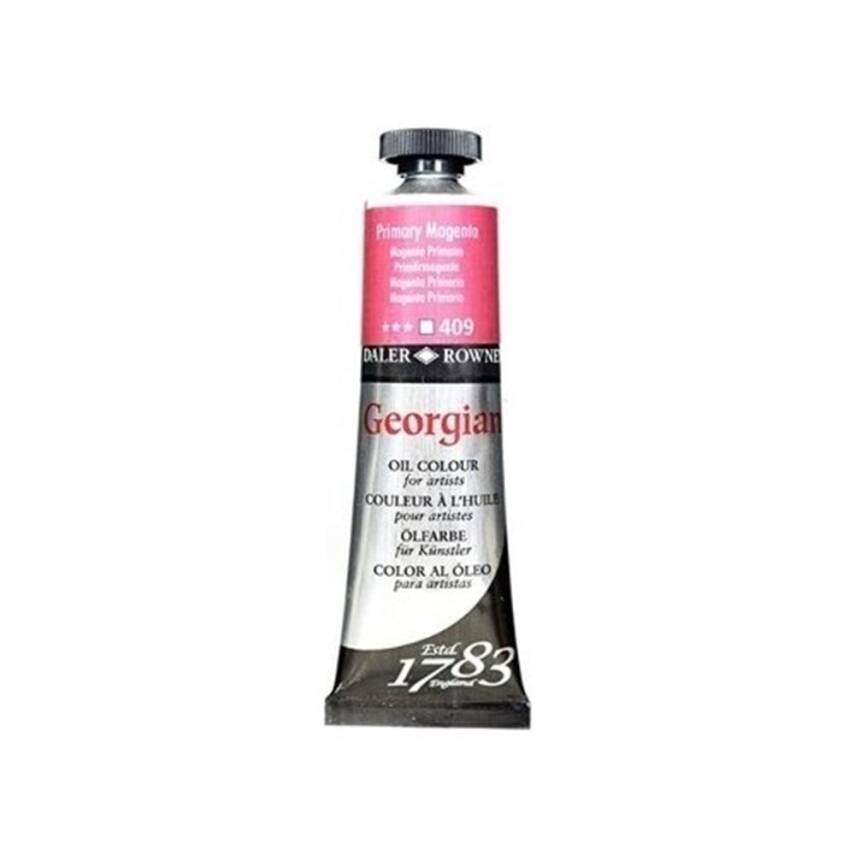 Daler Rowney Georgian Yağlı Boya 38 ml 409 Perm Magenta - 1