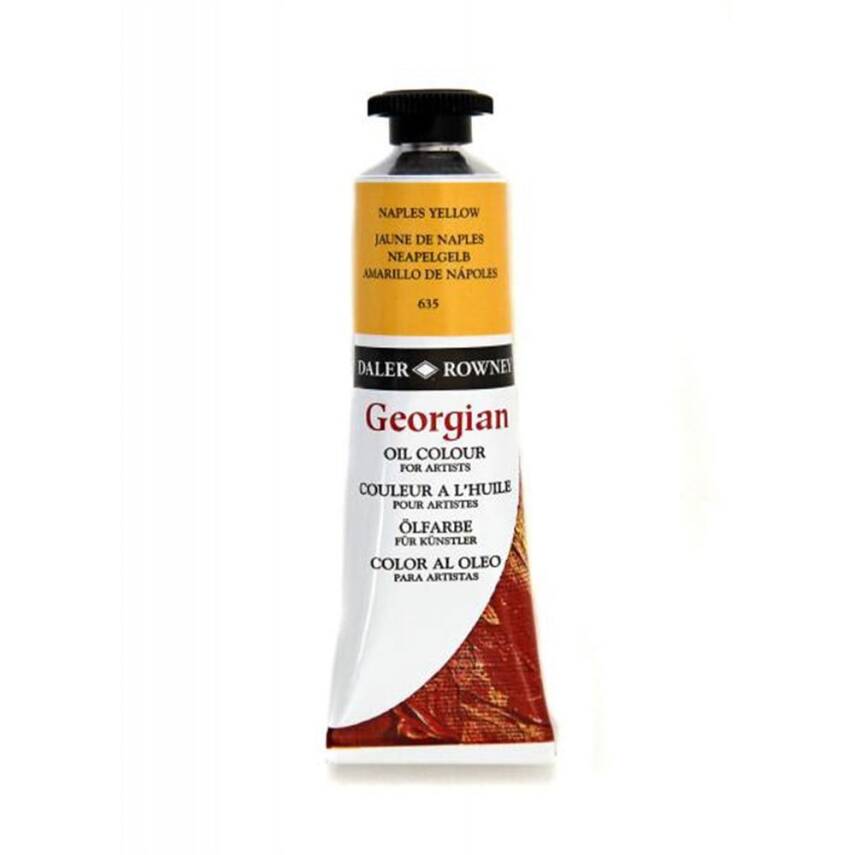 Daler Rowney Georgian Yağlı Boya 38 ml 635 Naples Yellow - 1