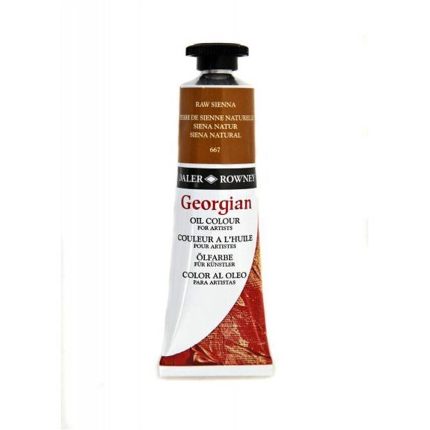 Daler Rowney Georgian Yağlı Boya 38 ml 667 Raw Sienna - 1