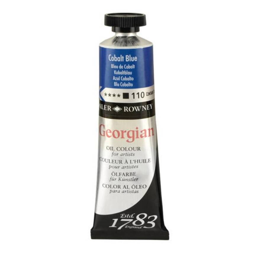 Daler Rowney Georgian Yağlı Boya 38 ml Cobalt Blue (Hue) - 1