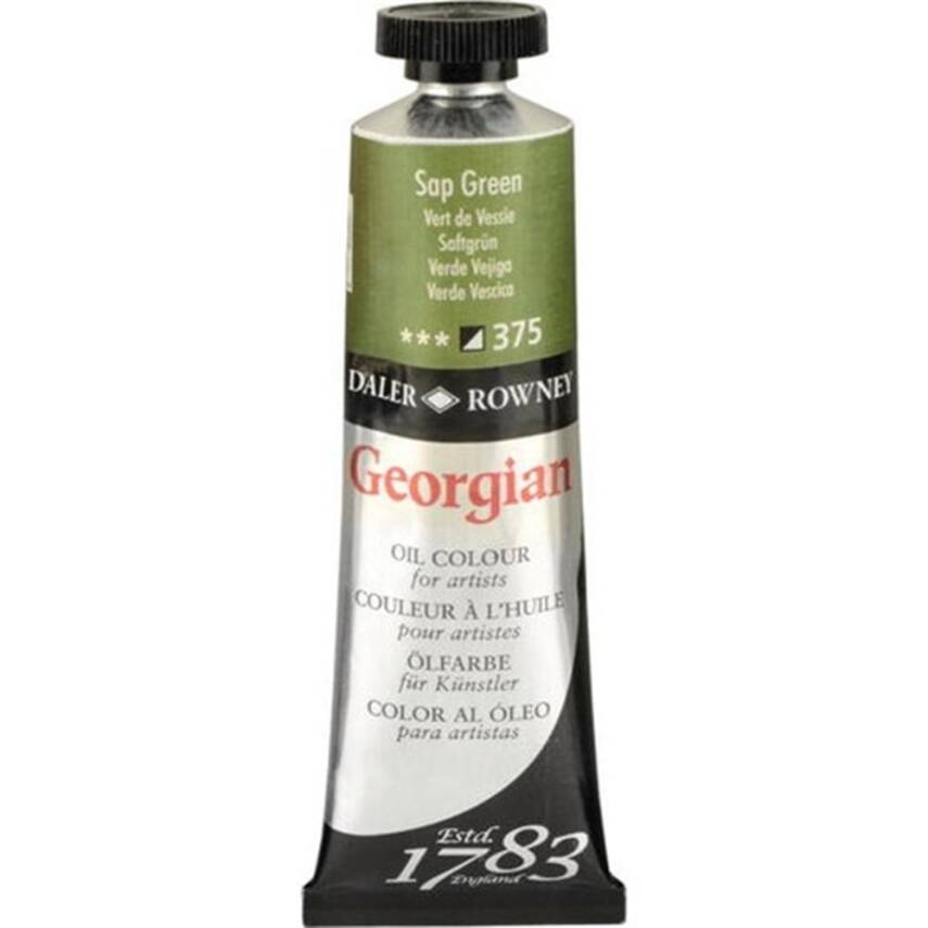 Daler Rowney Georgian Yağlı Boya 38 ml Sap Green - 1