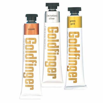Daler Rowney Parmak Yaldız Goldfinger 22 ml 344 Green Gold - 1