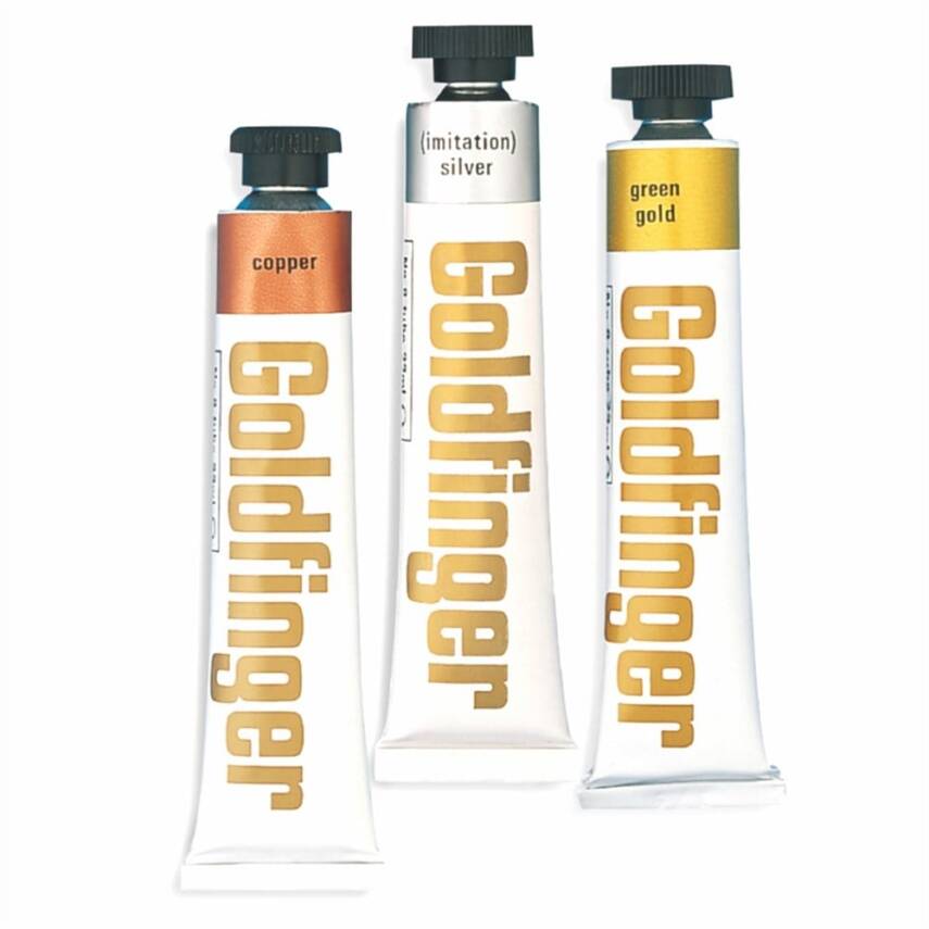 Daler Rowney Parmak Yaldız Goldfinger 22 ml 702 Silver - 1